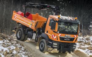 MAN TGM 18.340 4x4 BB Meiller Dreiseitenkipper Typ 9 '2012